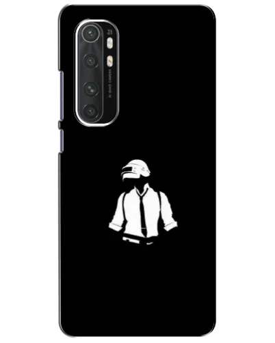 Чехол для Xiaomi Mi Note 10 Lite с картинкой «PUBG — белый шлем» Чехол для Xiaomi Mi Note 10 Lite с картинкой «PUBG — белый шлем»