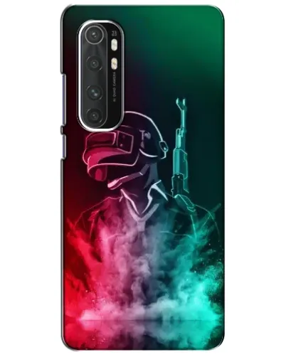 Чехол для Xiaomi Mi Note 10 Lite с картинкой «PUBG — огненный воин» Чехол для Xiaomi Mi Note 10 Lite с картинкой «PUBG — огненный воин»