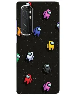 Чехол для Xiaomi Mi Note 10 Lite с картинкой «Космический паттерн Among Us» Чехол для Xiaomi Mi Note 10 Lite с картинкой «Космический паттерн Among Us»