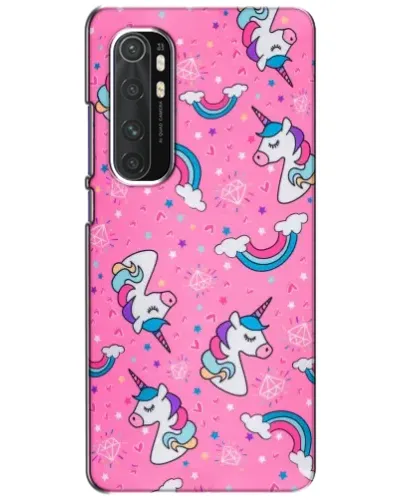 Чехол для Xiaomi Mi Note 10 Lite с картинкой «Unicorn паттерн розовый» Чехол для Xiaomi Mi Note 10 Lite с картинкой «Unicorn паттерн розовый»