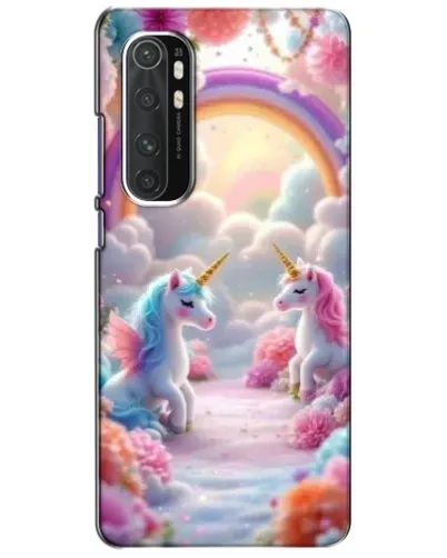 Чехол для Xiaomi Mi Note 10 Lite с картинкой «Радуга и единороги» Чехол для Xiaomi Mi Note 10 Lite с картинкой «Радуга и единороги»