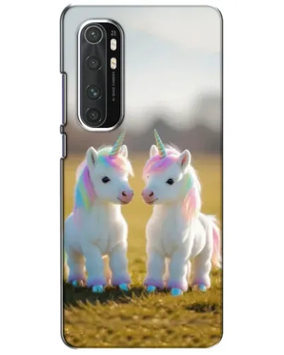 Чехол для Xiaomi Mi Note 10 Lite с картинкой «Пара единорогов» Чехол для Xiaomi Mi Note 10 Lite с картинкой «Пара единорогов»