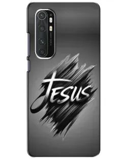 Чехол для Xiaomi Mi Note 10 Lite с картинкой «Надпись Jesus Graffiti» Чехол для Xiaomi Mi Note 10 Lite с картинкой «Надпись Jesus Graffiti»