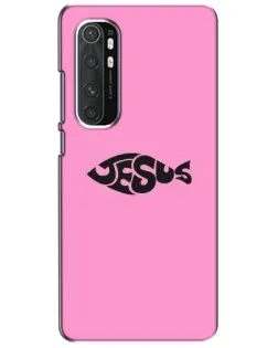 Чехол для Xiaomi Mi Note 10 Lite с картинкой «Розовый символ Jesus» Чехол для Xiaomi Mi Note 10 Lite с картинкой «Розовый символ Jesus»