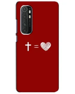 Чехол для Xiaomi Mi Note 10 Lite с картинкой «Уравнение любви» Чехол для Xiaomi Mi Note 10 Lite с картинкой «Уравнение любви»