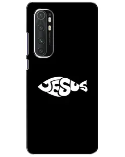 Чехол для Xiaomi Mi Note 10 Lite с картинкой «Рыба Jesus» Чехол для Xiaomi Mi Note 10 Lite с картинкой «Рыба Jesus»
