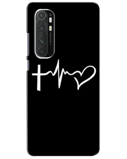 Чехол для Xiaomi Mi Note 10 Lite с картинкой «Пульс веры» Чехол для Xiaomi Mi Note 10 Lite с картинкой «Пульс веры»