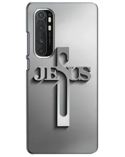 Чехол для Xiaomi Mi Note 10 Lite с картинкой «Металлический крест Jesus» Чехол для Xiaomi Mi Note 10 Lite с картинкой «Металлический крест Jesus»
