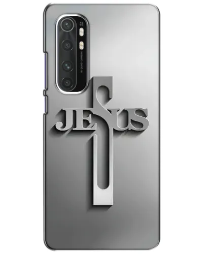 Чехол для Xiaomi Mi Note 10 Lite с картинкой «Металлический крест Jesus» Чехол для Xiaomi Mi Note 10 Lite с картинкой «Металлический крест Jesus»
