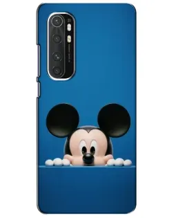 Чехол для Xiaomi Mi Note 10 Lite с картинкой «Микки выглядывает» Чехол для Xiaomi Mi Note 10 Lite с картинкой «Микки выглядывает»