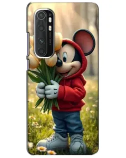 Чехол для Xiaomi Mi Note 10 Lite с картинкой «Микки с тюльпанами» Чехол для Xiaomi Mi Note 10 Lite с картинкой «Микки с тюльпанами»