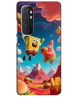 Чехол для Xiaomi Mi Note 10 Lite с картинкой «Космический фастфуд» Чехол для Xiaomi Mi Note 10 Lite с картинкой «Космический фастфуд»