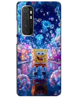 Чехол для Xiaomi Mi Note 10 Lite с картинкой «Неоновый океан»