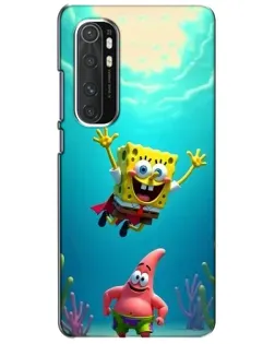 Чехол для Xiaomi Mi Note 10 Lite с картинкой «Спанч Боб под водой» Чехол для Xiaomi Mi Note 10 Lite с картинкой «Спанч Боб под водой»