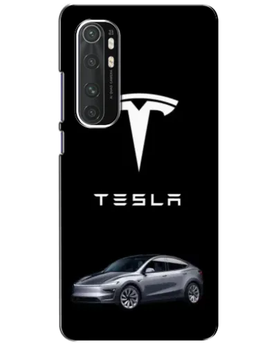 Чехол для Xiaomi Mi Note 10 Lite с картинкой «Tesla Model Y» Чехол для Xiaomi Mi Note 10 Lite с картинкой «Tesla Model Y»