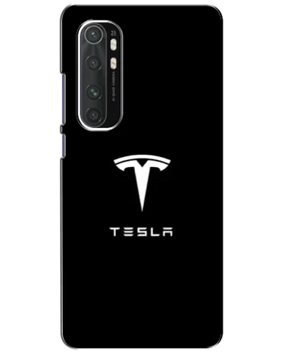 Чехол для Xiaomi Mi Note 10 Lite с картинкой «Tesla White Logo» Чехол для Xiaomi Mi Note 10 Lite с картинкой «Tesla White Logo»