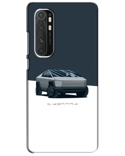 Чехол для Xiaomi Mi Note 10 Lite с картинкой «Серебристый Cybertruck Tesla» Чехол для Xiaomi Mi Note 10 Lite с картинкой «Серебристый Cybertruck Tesla»