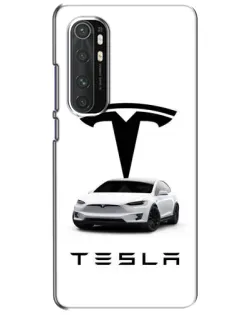 Чехол для Xiaomi Mi Note 10 Lite с картинкой «Tesla White Style» Чехол для Xiaomi Mi Note 10 Lite с картинкой «Tesla White Style»