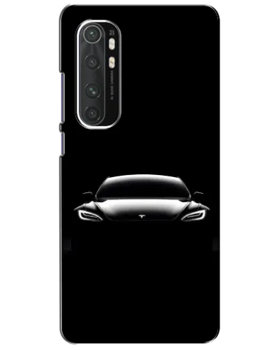 Чехол для Xiaomi Mi Note 10 Lite с картинкой «Фары Tesla Night» Чехол для Xiaomi Mi Note 10 Lite с картинкой «Фары Tesla Night»