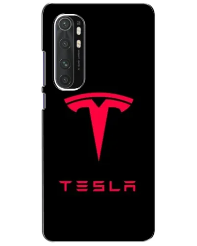 Чехол для Xiaomi Mi Note 10 Lite с картинкой «Tesla Red Logo» Чехол для Xiaomi Mi Note 10 Lite с картинкой «Tesla Red Logo»
