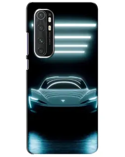 Чехол для Xiaomi Mi Note 10 Lite с картинкой «Tesla в неоне» Чехол для Xiaomi Mi Note 10 Lite с картинкой «Tesla в неоне»