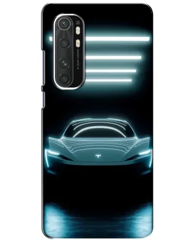 Чехол для Xiaomi Mi Note 10 Lite с картинкой «Tesla в неоне» Чехол для Xiaomi Mi Note 10 Lite с картинкой «Tesla в неоне»