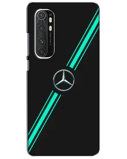 Чехол для Xiaomi Mi Note 10 Lite с картинкой «Спортивные линии Mercedes» Чехол для Xiaomi Mi Note 10 Lite с картинкой «Спортивные линии Mercedes»
