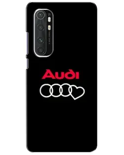 Чохол для Xiaomi Mi Note 10 Lite з картинкою «Логотип Audi Heart» Чохол для Xiaomi Mi Note 10 Lite з картинкою «Логотип Audi Heart»