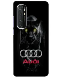 Чохол для Xiaomi Mi Note 10 Lite з картинкою «Пантера та Audi» Чохол для Xiaomi Mi Note 10 Lite з картинкою «Пантера та Audi»
