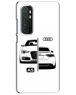 Чохол для Xiaomi Mi Note 10 Lite з картинкою «Audi — контрастний дизайн» Чохол для Xiaomi Mi Note 10 Lite з картинкою «Audi — контрастний дизайн»
