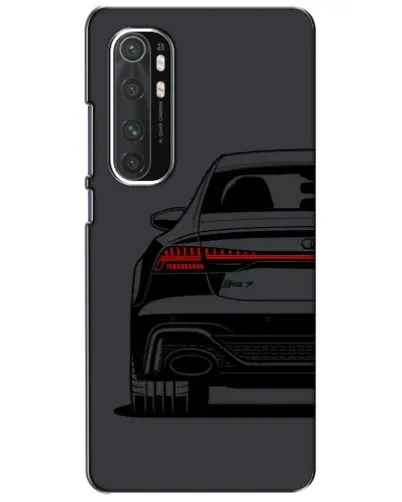 Чехол для Xiaomi Mi Note 10 Lite с картинкой «Задняя часть Audi — арт»