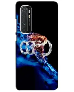 Чохол для Xiaomi Mi Note 10 Lite з картинкою «Енергія лого Audi» Чохол для Xiaomi Mi Note 10 Lite з картинкою «Енергія лого Audi»