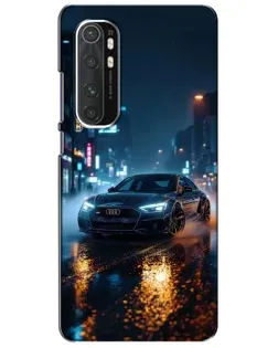 Чохол для Xiaomi Mi Note 10 Lite з картинкою «Нічне місто та Audi» Чохол для Xiaomi Mi Note 10 Lite з картинкою «Нічне місто та Audi»