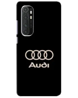 Чохол для Xiaomi Mi Note 10 Lite з картинкою «Audi — золотий логотип» Чохол для Xiaomi Mi Note 10 Lite з картинкою «Audi — золотий логотип»