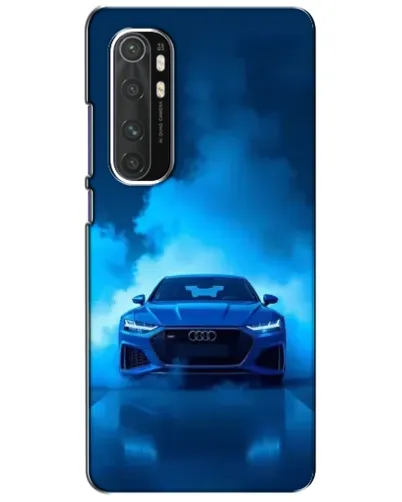Чехол для Xiaomi Mi Note 10 Lite с картинкой «Audi — голубая энергия»