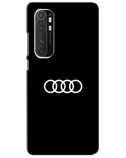 Чохол для Xiaomi Mi Note 10 Lite з картинкою «Audi White Logo» Чохол для Xiaomi Mi Note 10 Lite з картинкою «Audi White Logo»