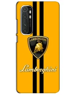 Чохол для Xiaomi Mi Note 10 Lite з картинкою «Lamborghini Stripe жовтий» Чохол для Xiaomi Mi Note 10 Lite з картинкою «Lamborghini Stripe жовтий»