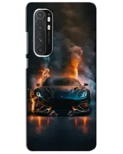 Чохол для Xiaomi Mi Note 10 Lite з картинкою «Lamborghini димна естетика» Чохол для Xiaomi Mi Note 10 Lite з картинкою «Lamborghini димна естетика»
