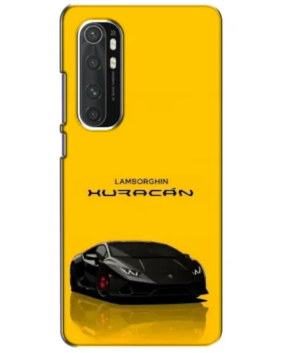 Чехол для Xiaomi Mi Note 10 Lite с картинкой «Lamborghini Huracan черный»