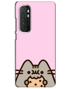 Чехол для Xiaomi Mi Note 10 Lite с картинкой «Pusheen и печенье» Чехол для Xiaomi Mi Note 10 Lite с картинкой «Pusheen и печенье»