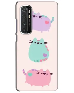 Чехол для Xiaomi Mi Note 10 Lite с картинкой «Pusheen трио» Чехол для Xiaomi Mi Note 10 Lite с картинкой «Pusheen трио»