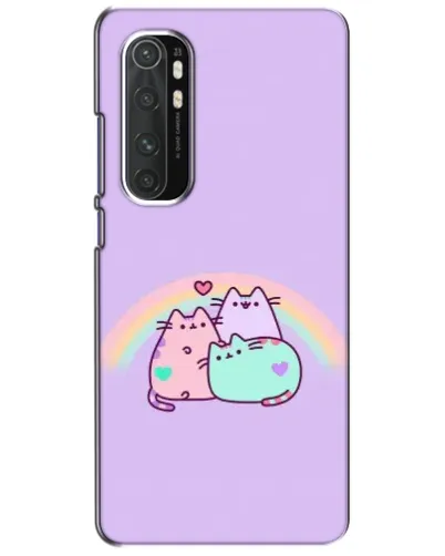 Чехол для Xiaomi Mi Note 10 Lite с картинкой «Радужные Пушины» Чехол для Xiaomi Mi Note 10 Lite с картинкой «Радужные Пушины»