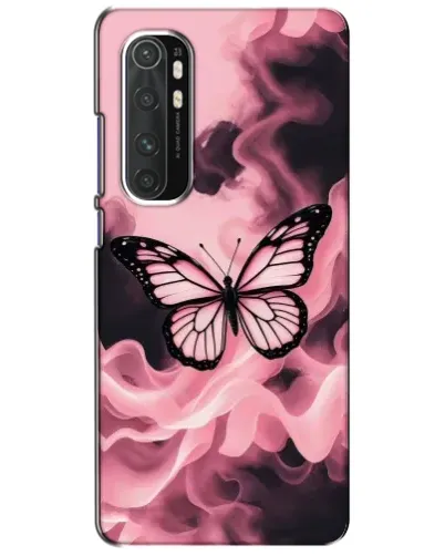 Чехол для Xiaomi Mi Note 10 Lite с картинкой «Бабочка в дыму» Чехол для Xiaomi Mi Note 10 Lite с картинкой «Бабочка в дыму»