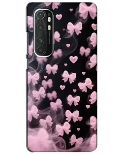 Чехол для Xiaomi Mi Note 10 Lite с картинкой «Неоновое кружево» Чехол для Xiaomi Mi Note 10 Lite с картинкой «Неоновое кружево»