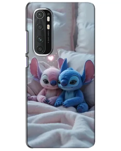 Чехол для Xiaomi Mi Note 10 Lite с картинкой «Плюшевые Стич Ангел»