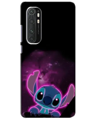 Чехол для Xiaomi Mi Note 10 Lite с картинкой «Неоновый Stitch»