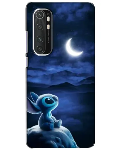 Чехол для Xiaomi Mi Note 10 Lite с картинкой «Лунная ночь Стича»