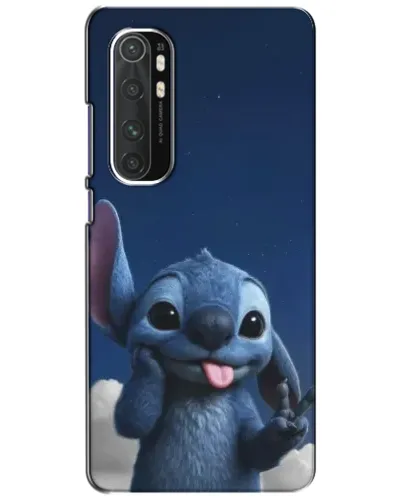 Чехол для Xiaomi Mi Note 10 Lite с картинкой «Стич в облаках»