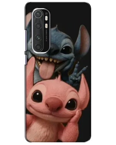 Чехол для Xiaomi Mi Note 10 Lite с картинкой «Стич и Ангел»