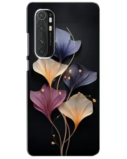 Чехол для Xiaomi Mi Note 10 Lite с картинкой «Лиловые цветы грации»